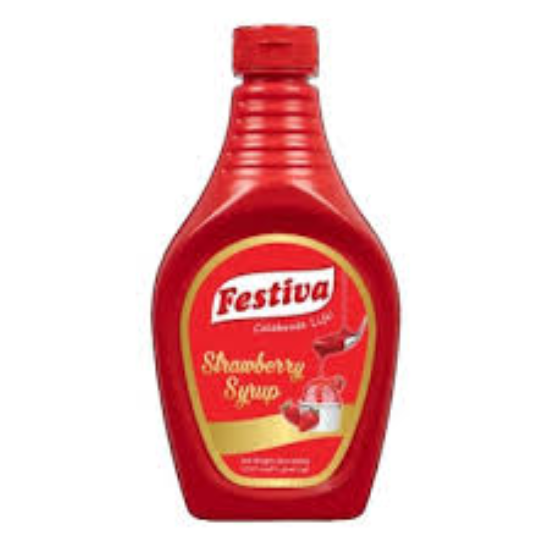 FESTIVA STRAWBERRY SYRUP 624G